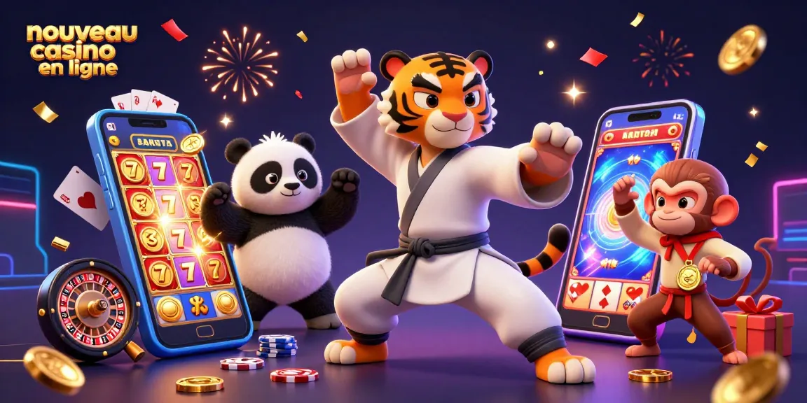 Venez découvrir le nouveau casino en ligne avec des personnages 3D, machines à sous et une ambiance festive.