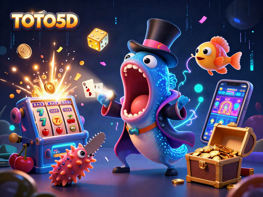 TOTO5D animates the gambling world with a spectacular underwater magic show featuring sea creatures and casino elements.