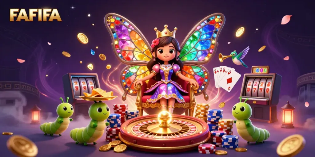 Engage with FAFIFA to discover your next Career Mode gem in a vibrant casino scene.