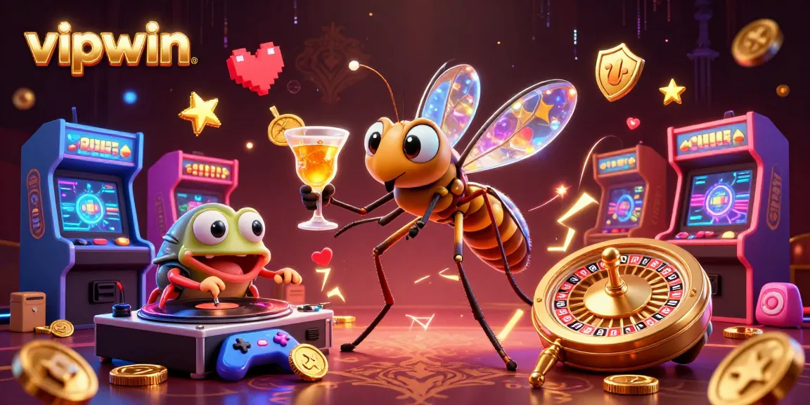Experience thrilling wins with vipwin, where vibrant 3D characters and casino elements ignite the fun!