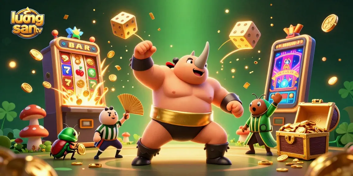 Engage with lương sơn tv's unique online gambling experience featuring vibrant 3D characters and immersive casino action.