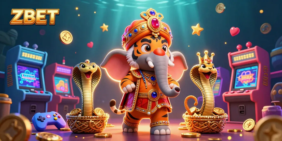 Experience exciting gameplay with ZBET in a vibrant and colorful casino setting.