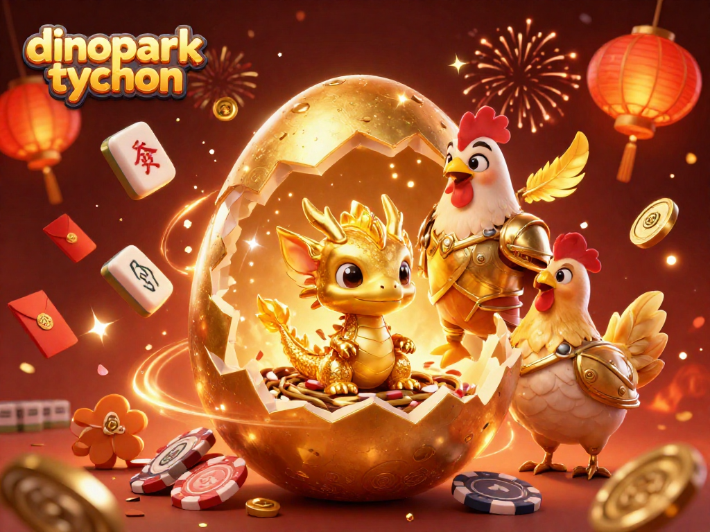 Dive into the adventure of dinopark tycoon with this thrilling 3D digital illustration showcasing unique gaming elements.